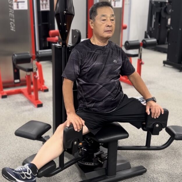 60代男性　股関節が柔なっくなった
